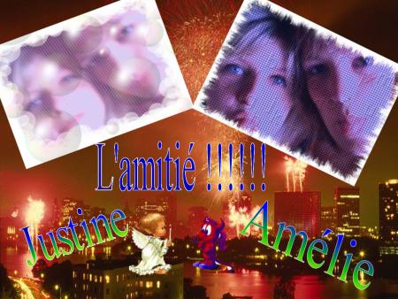 Moi et Amelie (peti delire) lol 