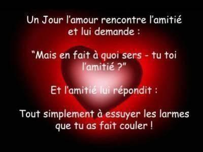 lamour / amitier