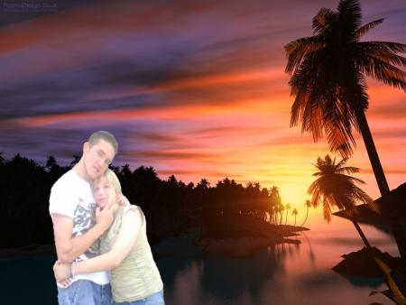 moi e mon cherie en vacance lool c t bien !!!